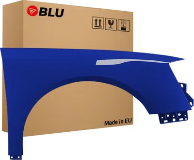 Produktbild von BLU Kotflügel Passend für VW Volkswagen Passat B6 LL5M Rechts Blau IndienBlau | 2005-2010 | Vorderseite Vorne | Lackiert | Einbaufertig