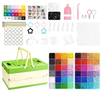Image de Kit de perles à repasser créatives pour l'art et la décoration DIY