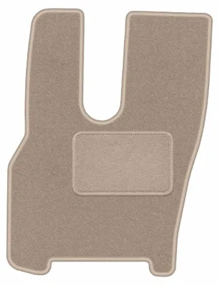 Image de Tapis conducteur en moquette pour DAF XG+ 2022- (utilitaire) – 1 pièce, beige, sur mesure – Wielganizator LUX