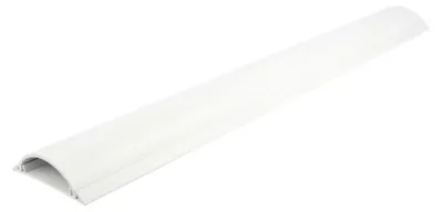 Immagine prodotto di Delock 20706 - Canalina per protezione cavi da pavimento - Bianco - PVC - Nastro adesivo - 1 m - 70 mm