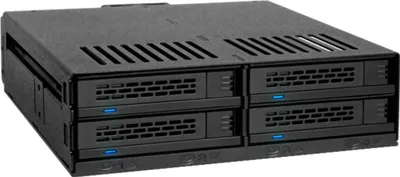 Obrázek produktu pro Icy Dock ExpressCage MB324SP-B - Gehäuse für Speicherlaufwerke mit Lüfter - 2.5" (6.4 cm)
