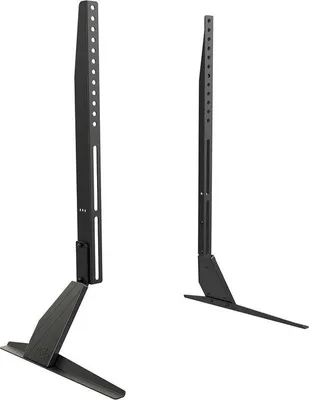 Produktbild von Unyqoos Verstellbare Fernseherständer für 40-65 Zoll Fernseher, höhenverstellbar, schwarz