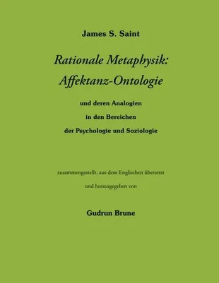 Produktbild von Rationale Metaphysik: Affektanz -Ontologie