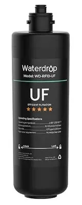 Zdjęcie produktu dla Filtr wymiennywaterdrop RF10 uf do systemu podzlewozmywakowego 0 01
