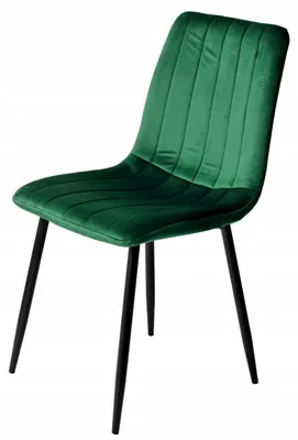 Produktbild von Ekspand | Veloursstuhl LR-2023 - Grün - Gepolstert - Modernes Design - Komfortabel und Elegant