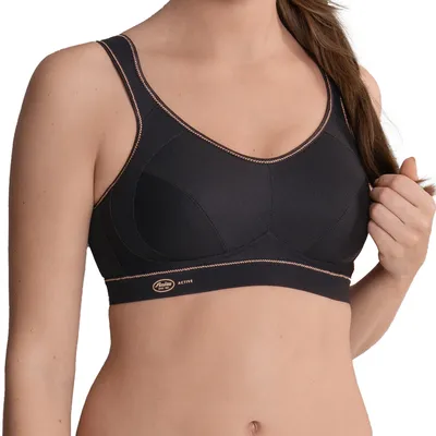 Produktbild von Anita Active Extreme Control Sport Bh 5527 Black/Gold - größe 65 / D