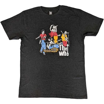 Zdjęcie produktu dla The Who Bootleg Charcoal Grey L Koszulka