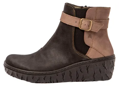 Produktbild von El Naturalista Stiefeletten Damen N5133 PLEASANT BLACK-PLUME / MYTH YGGDRASIL Farbe Schwarz