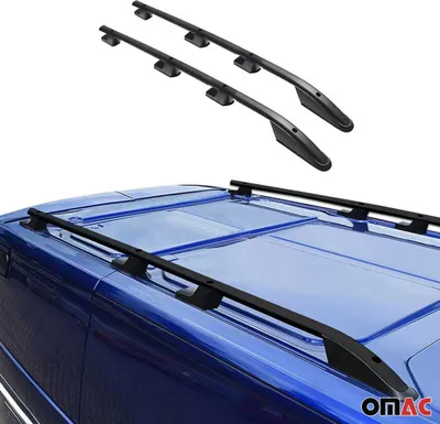 Obrázok produktu pre Hliníkové strešné nosiče pre Ford Transit 2014-2025 Extra L3 Long Black