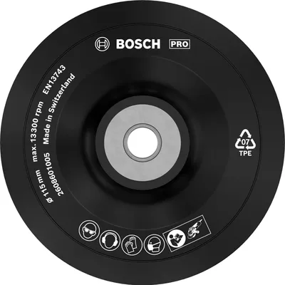 Produktbild von PRO Stützteller weich, 115 mm, M14