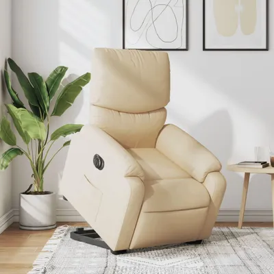 Obrázok produktu pre VidaXL 3204857, Textil, Krém, Pena, 110 kg, 750 mm, 990 mm