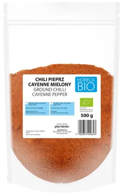 CHILI (PIEPRZ CAYENNE) BIO 500 g - HORECA