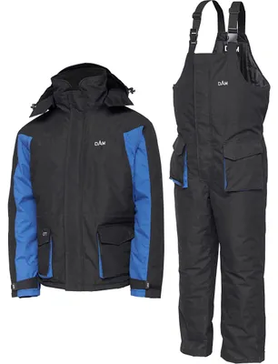 Productafbeelding van O.T.T. Thermische overall voor heren (zwart/blauw), maat 2XL