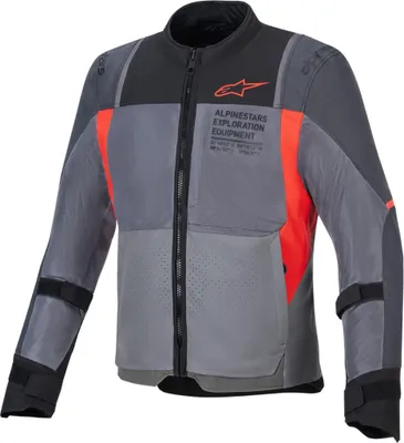 Produktbild von Alpinestars ST-2 Air Motorrad Textiljacke, grau/rot, 2XL
