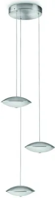 Produktbild von Philips myLiving Tarn LED-Pendelleuchte matt verchromt, Nicht austauschbare(s) Leuchtmittel, 6 Glühbirne(n), LED, 2700 K, 220-240 V, Chrom