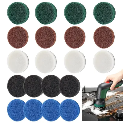 Reinigungsbürstenpads 20 Stück, kompatibel mit Bosch 6033