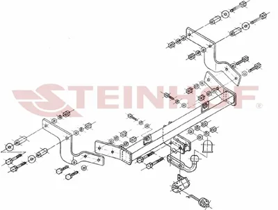 Produktbild von Z546150 Anhängerkupplung passend für CITROEN Berlingo I 1996-12/2002 starr