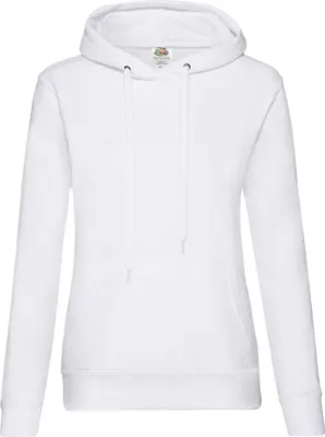 Obrázek produktu pro Dámský svetr s kapucí Fruit Of The Loom BC363 (M) (Bílá)