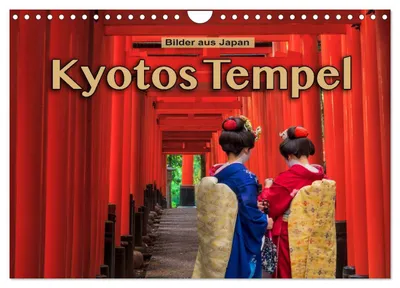 Produktbild von Kyotos Tempel - Bilder aus Japan (Wandkalender 2027 DIN A4 quer), CALVENDO Monatskalender