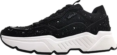 Image de La Strada chaussures de sport basses à semelle moulée mode en noir, taille 39