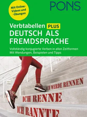 Produktbild von PONS Verbtabellen Plus Deutsch als Fremdsprache