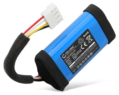 Immagine prodotto di CELLONIC 1x Batteria per Altoparlante Compatibile con JBL Flip 5 Eco Edition, Flip 5 Ocean, SUN-INTE-152 – (6800mAh, 3.7V)
