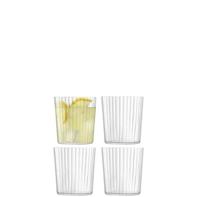 Produktbild von LSA International Gio Line Becher 390ml Klar x 4