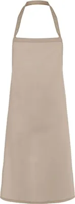 Zdjęcie produktu dla Karlowsky LS5 | Fartuch na śliniak Faro - 75 x 95 cm - Można prać w temperaturze do 95°C - Kolor: Piaskowy (ok. Pantone 7528C) - Rozmiar: 75 x 95 cm