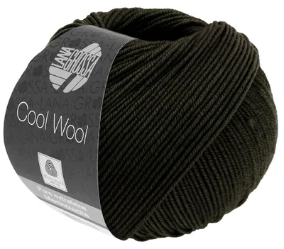 Produktbild von Lana Grossa - Cool Wool 2104 schwarzgrün