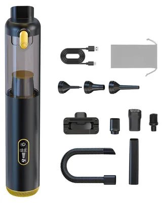 Produktbild von Kabelloser Handstaubsauger, 4-in-1 Mini-Staubsauger von 18.000 Pa, für Auto, Schreibtisch, Computer, Tastatur, Haushalt und Büro