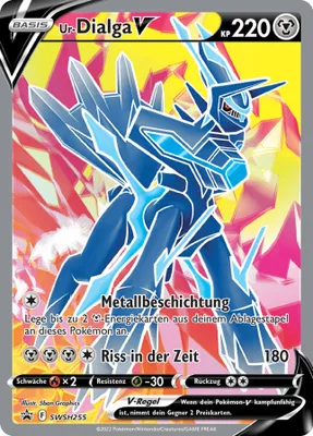 Produktbild von Ur-Dialga V Fullart Schwert & Schild Promo SWSH255 Sammelkarten Pokemon Einzelkarten