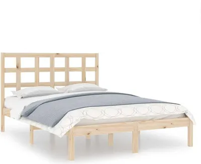 Obrázek produktu pro vidaXL Postel z masivu 135x190 cm