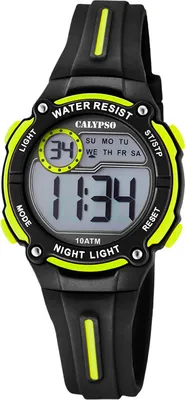 Calypso K6068/5 Kinder- und Jugenduhr Digital Schwarz/Gelb 1