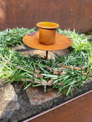 Produktbild von Edelrost Kerzenhalter Pin