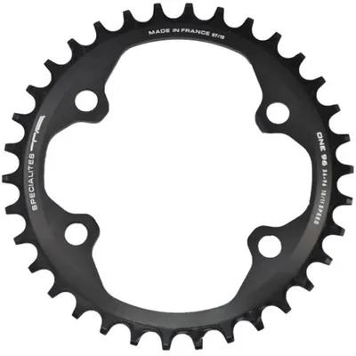 Produktbild von Kettenblatt One 96, 36 schwarz, Ø 96, 10/11-f, TA, PL-48096339-36