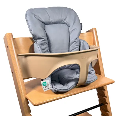 Zdjęcie produktu dla Reduktor siedziska do krzesła Stokke Tripp Trapp - Możliwość prania i certyfikat OEKO-TEX - Szary