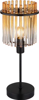 Produktbild von GLOBO 15698TA, Metall, Glas, IP20, II, E14, 40 W, 230 V