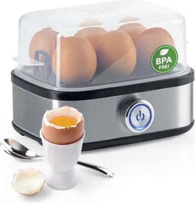Produktbild von GOURMETmaxx Eierkocher für 6 Eier - Edelstahl