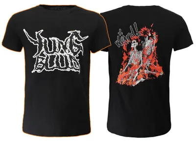 Immagine prodotto di Maglietta Yungblud Weird Flaming Skeletons Merchandising ufficiale per i fan - L