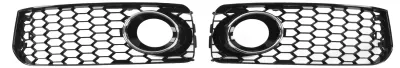 Immagine prodotto di 1 coppia di griglie per fari antinebbia con modanatura cromata 8T0807681B, lato sinistro e destro per A5 S5
