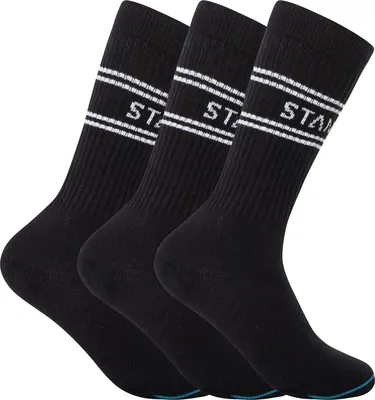 Produktbild von Stance 3er-Pack Casual Basic Socken, Schwarz L