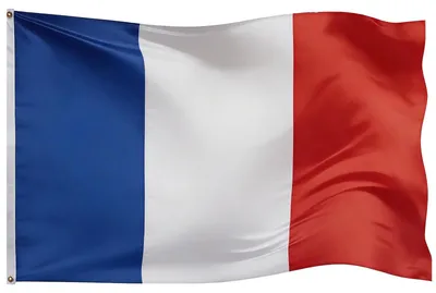 Produktbild von Französische Flagge, 90x150 cm - Fanartikel für die WM 2026, wetterbeständiges Polyester