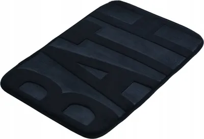 Immagine prodotto di Tappeto da bagno 60x40 cm nero