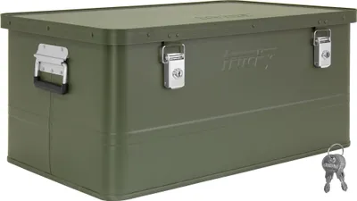 Alu Box grün 71 x 46 x 33 cm