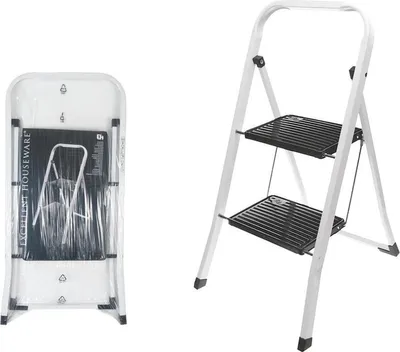 Produktbild von Excellent Houseware Küchentreppe 2 Stufen mit Halterung