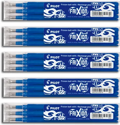 Obrázok produktu pre Náplne do fixiek Frixion Ball – mazateľné (15 kusov)