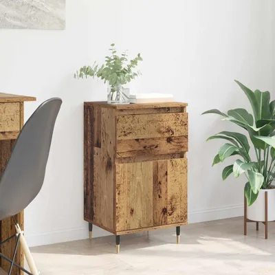 Produktbild von vidaXL Sideboard Altholz 40 x 35 x 70 cm Verbundholz und Eisen