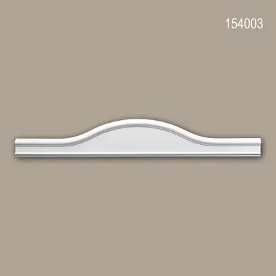 Produktbild von PROFHOME 154003 Pediment Türumrandung Stuckeinrichtungs aus Polyurethan