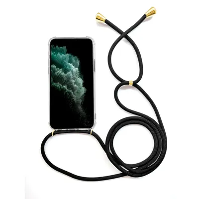 Image de Étui pour téléphone portable avec cordon de chaîne / Étui à bandoulière pour divers modèles d'iPhone iPhone 7 plus / 8 plus-Noir / Or
