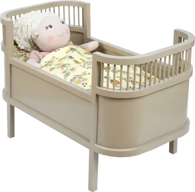Produktbild von Smallstuff Rosaline Holz-Puppenbett Sandy
